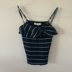 Abercrombie kids ruffle cami